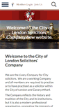 Mobile Screenshot of citysolicitors.org